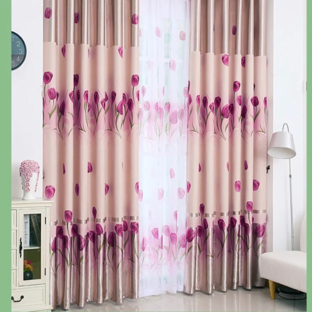 2 PC's Curtains for one price